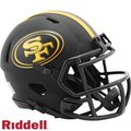 Riddell Riddell 9585560872 NFL San Francisco 49ers Helmet - Replica Mini Speed Style Eclipse Alternate 9585560872